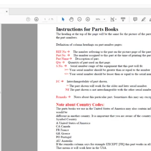 Kubota BT820 PARTS MANUAL  - PDF DOWNLOAD