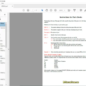 Kubota BT900(L35) Parts Manual - PDF  DOWNLOAD