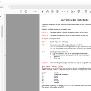 Kubota F2400 PARTS MANUAL - PDF DOWNLOAD
