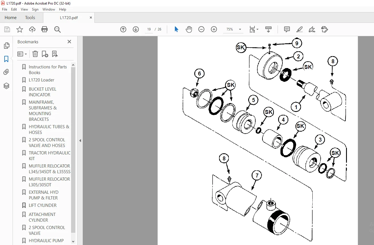 Kubota L1720 Loader PARTS MANUAL - PDF DOWNLOAD - Image 3
