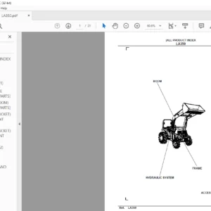 Kubota LA350 Parts Manual  - PDF DOWNLOAD