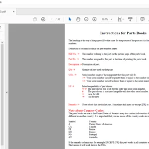 Kubota TL1150 Parts Manual - PDF DOWNLOAD