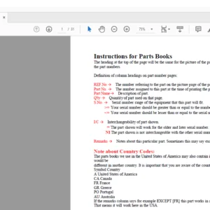Kubota TL500 Parts Manual - PDF DOWNLOAD
