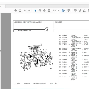 Landini 5000 Special Accessories Parts Manual - PDF DOWNLOAD