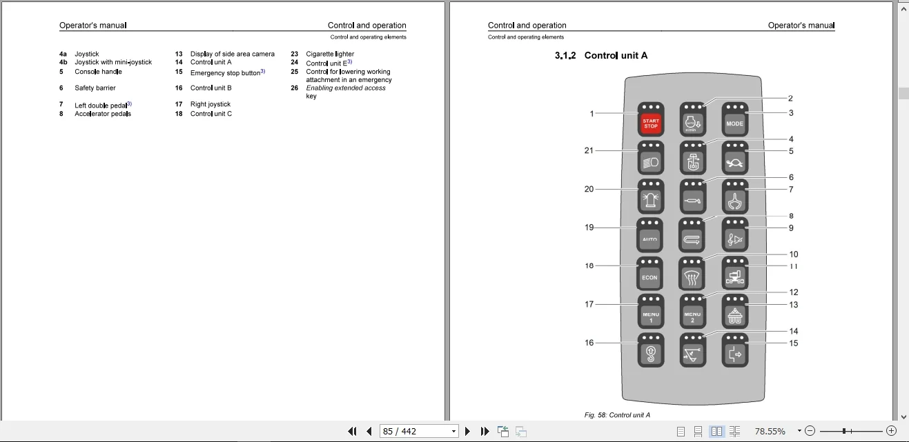 Liebherr Heavy Equipment Full Models Updated 05.2020 Operator's Manuals PDF - Complete Set - Image 11