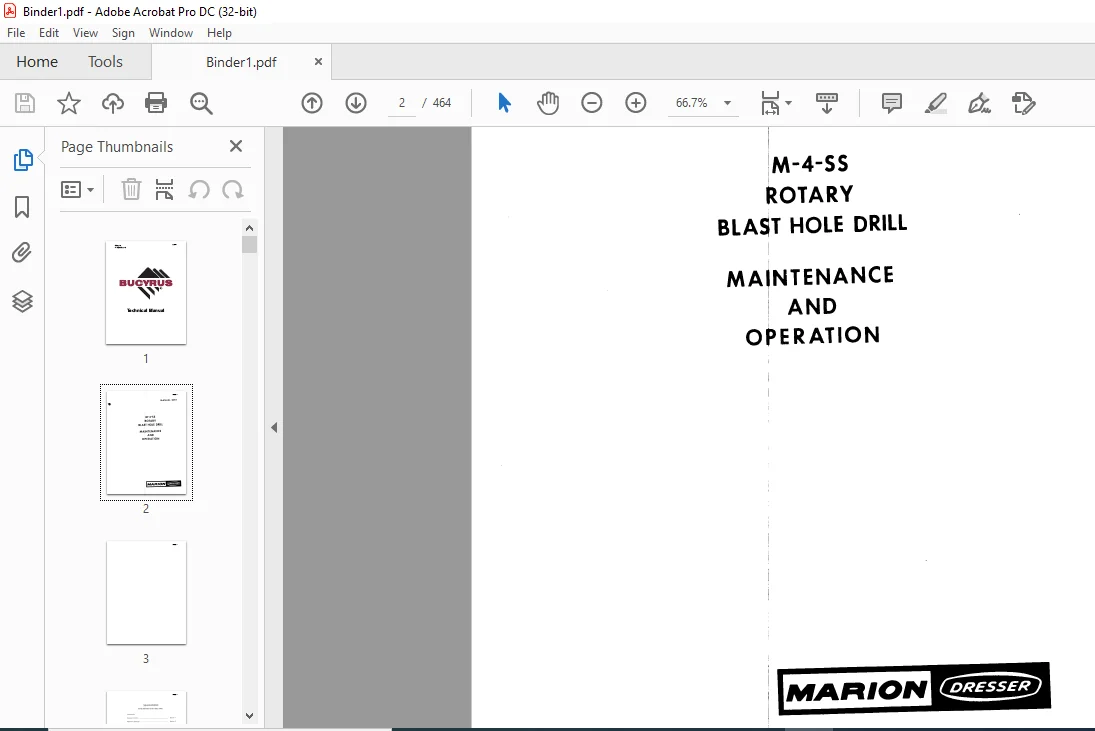 M-4-SS ROTARY MANUAL BLAST HOLE DRILL MAINTENANCE & OPERATION - CAT ROTARY TRACK DRILLS - PDF DOWNLOAD - Image 4