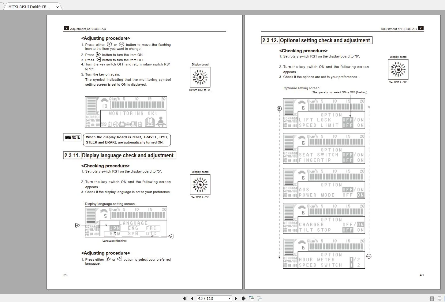 Mitsubishi Forklift Full Models Service Manuals PDF [03.2020] - Complete Set - Image 8