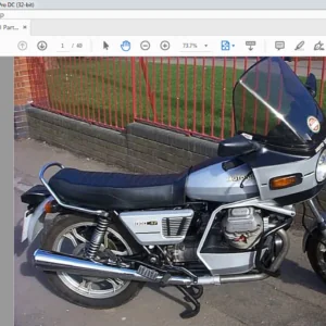 Moto Guzzi 1000 SP Parts List Manual - PDF DOWNLOAD