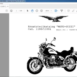Moto Guzzi California 1100 1100i Ersatzteilkatalog - PDF DOWNLOAD