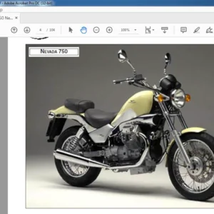 Moto Guzzi NEVADA 750 NEVADA 750 CLUB Service Manual - PDF DOWNLOAD