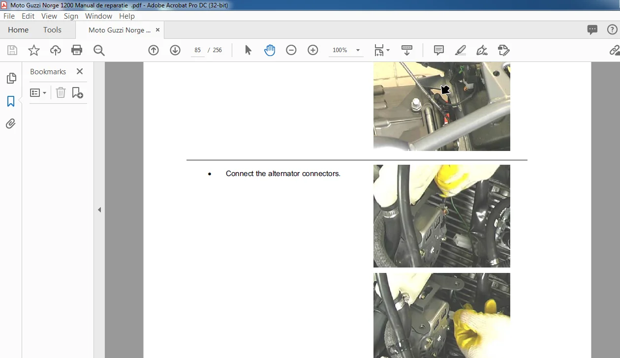Moto Guzzi Norge 1200 Service Station Manual - PDF DOWNLOAD - Image 4