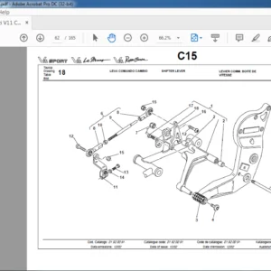 Moto Guzzi V11 Sport Le Mans Rosso Corsa Parts List Manual - PDF DOWNLOAD