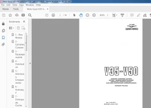 Moto Guzzi V35-V50 Parts List Manual - PDF DOWNLOAD