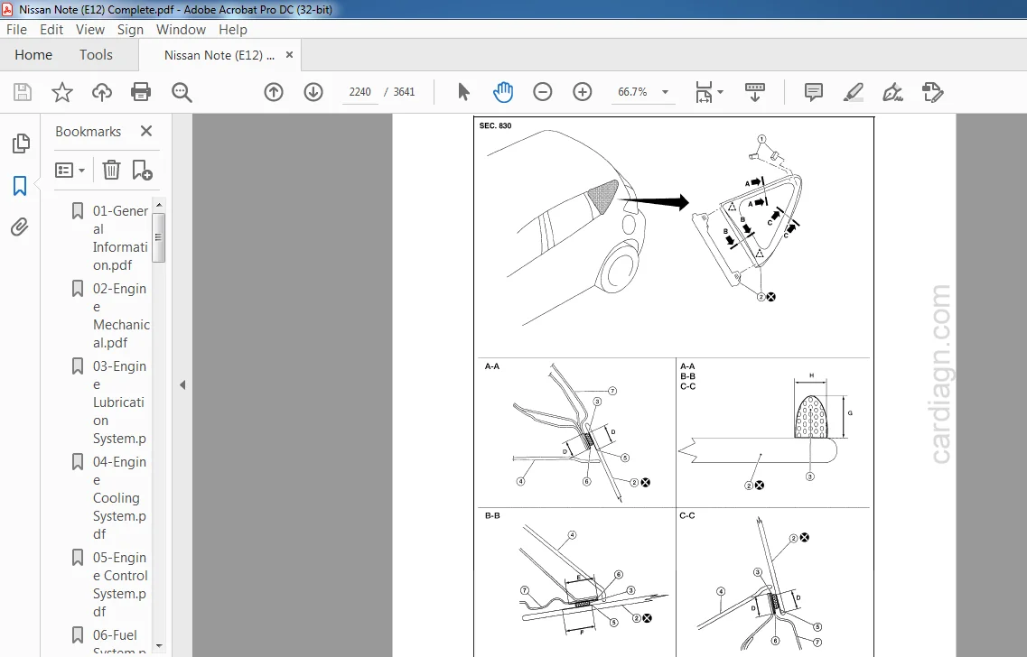 Nissan Note E12 Complete Service Manual - PDF DOWNLOAD - Image 4