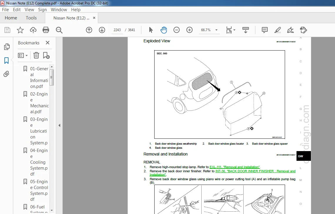 Nissan Note E12 Complete Service Manual - PDF DOWNLOAD - Image 2