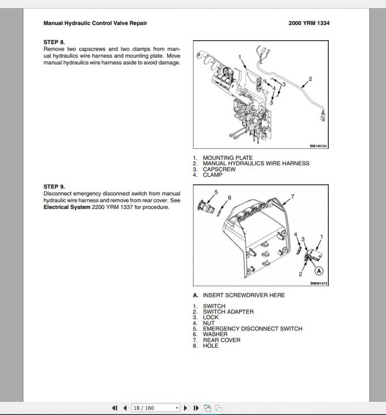 Yale Forklift Service PDF Manuals [10.2018] 5.77GB - Complete Set ...