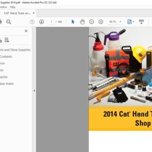 2014 CAT Hand Tools and Shop Supplies Manual - PDF DOWNLOAD