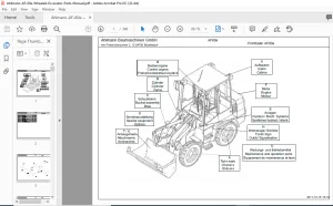Ahlmann AF 60e Wheeled Excavator Parts Manual - PDF DOWNLOAD