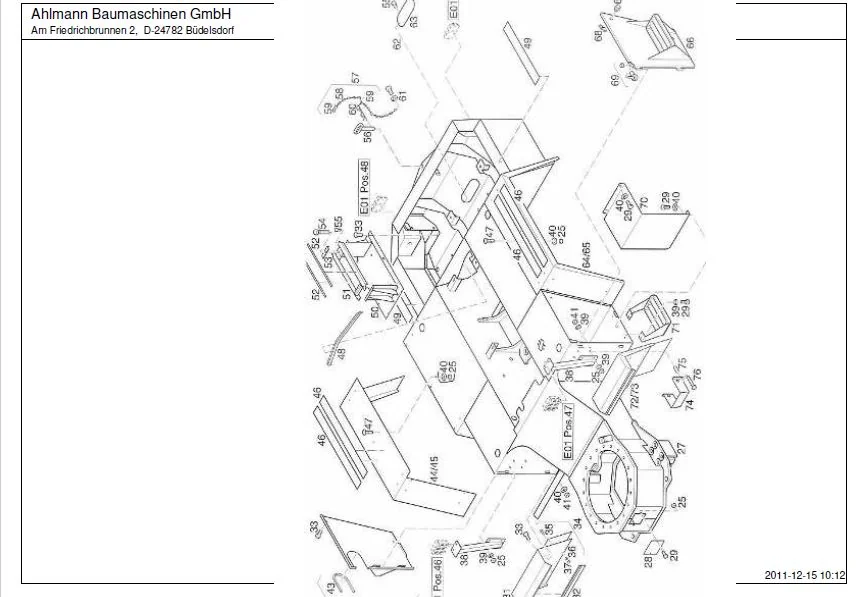 Ahlmann AS 5 6 Loader Parts Manual - PDF DOWNLOAD - Image 2