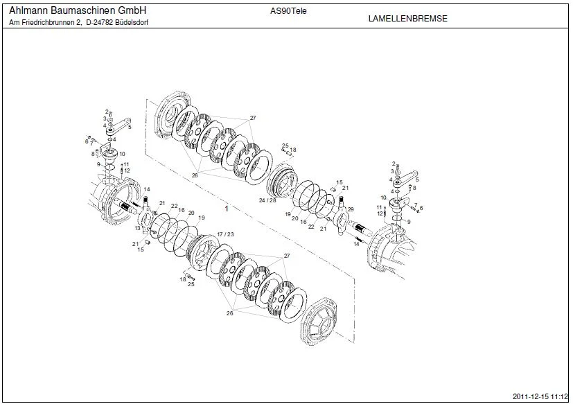 Ahlmann AS90Tele Loader Parts Manual - PDF DOWNLOAD - Image 5