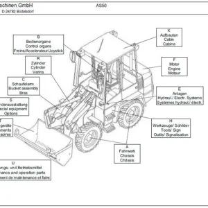Ahlmann Baumaschinen GmbH AS50 Loader Parts Manual - PDF DOWNLOAD (GERMAN)
