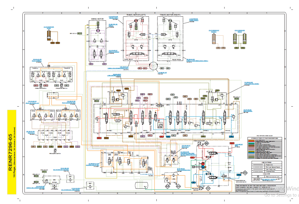 CAT 320D & 320D L Excavators Hydraulic System Schematic Manual - PDF ...