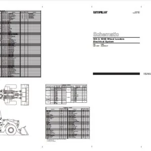 CAT 926 & 926E Wheel Loaders Electrical System & Hydraulic System Schematic Manual - PDF DOWNLOAD