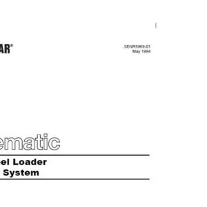 CAT 928F Wheel Loaders Electrical System & Hydraulic System Schematic Manual - PDF DOWNLOAD