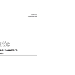 CAT 936 & 936E Wheel Loaders Electrical System Schematic Manual - PDF DOWNLOAD