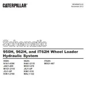 CAT 950H  962H&IT62H Wheel Loader Hydraulic System Schematic Manual - PDF DOWNLOAD