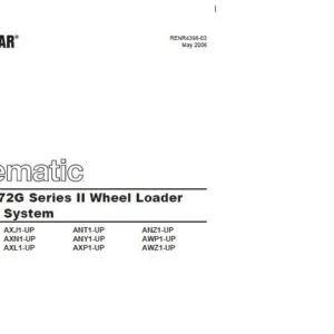 CAT 966G & 972G Series II   Wheel Loader Electrical System & Hydraulic System Schematic Manual - PDF DOWNLOAD