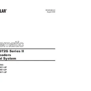 CAT 966G & 972G Series II Wheel Loaders Electrical System Schematic Manual - PDF DOWNLOAD