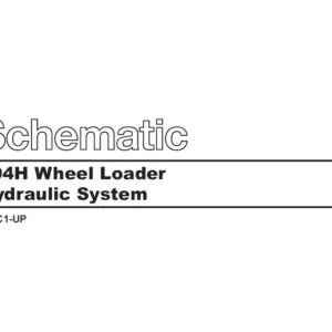 CAT 994h wheel loader hydraulic system Schematic Manual - PDF DOWNLOAD