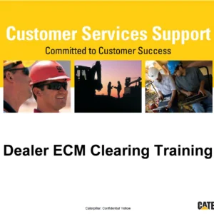CAT Dealer ECM Clearing Training Manual - PDF DOWNLOAD