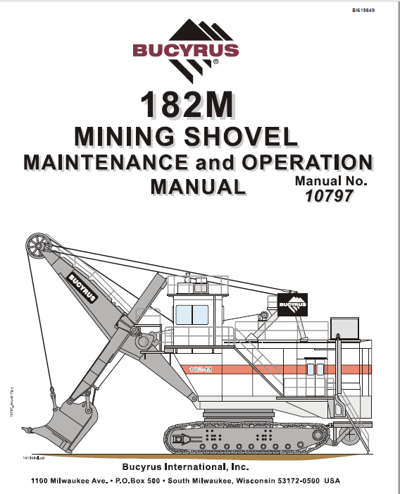 М майнинг. Rope Shovel hole. Rope Shovel Bail.