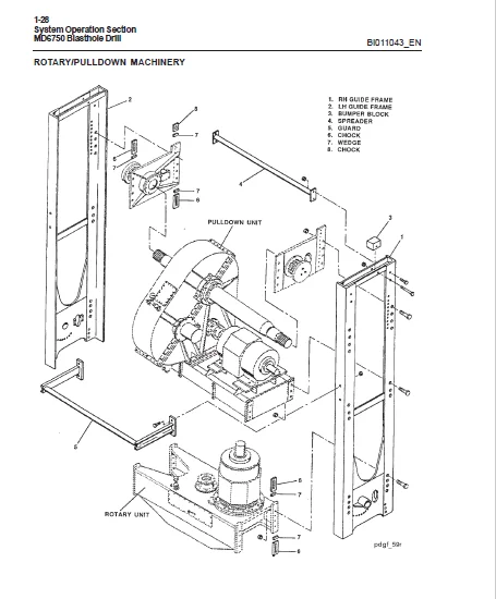 CAT Rotary Track Drills MD6750 Blast Hole Drill System Operation Manual - PDF DOWNLOAD - Image 5