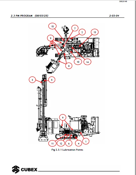 CAT Rotary Track Drills QXR 1120 Surface Drill MAINTENANCE MANUAL - PDF DOWNLOAD - Image 4