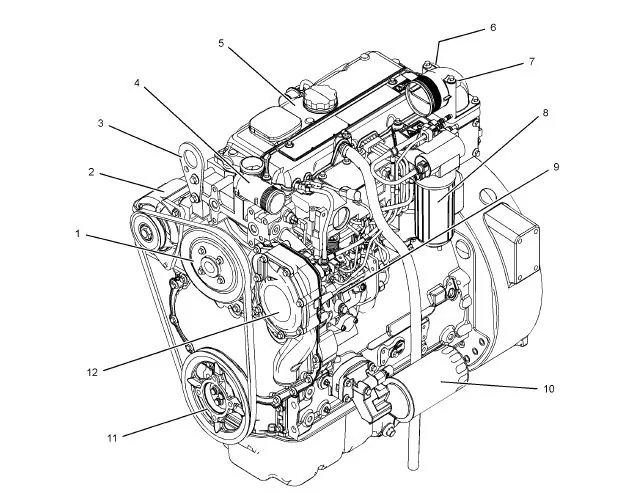 CAT Telehandler TH336C TH337 TH406 TH407 TH414 TH514 TH417 Engine + Operation & Maintenance Manual - PDF DOWNLOAD - Image 4