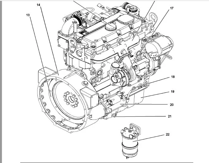 CAT Telehandler TH336C TH337 TH406 TH407 TH414 TH514 TH417 Engine + Operation & Maintenance Manual - PDF DOWNLOAD - Image 5