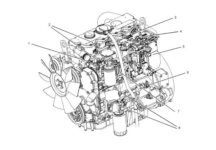 CAT Telehandler TH336C TH337 TH406 TH407 TH414 TH514 TH417 Engine + Operation & Maintenance Manual - PDF DOWNLOAD - Image 6