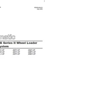CAT 966G & 972G Series II Wheel Loader Electrical System & Hydraulic System Schematic Manual - PDF DOWNLOAD