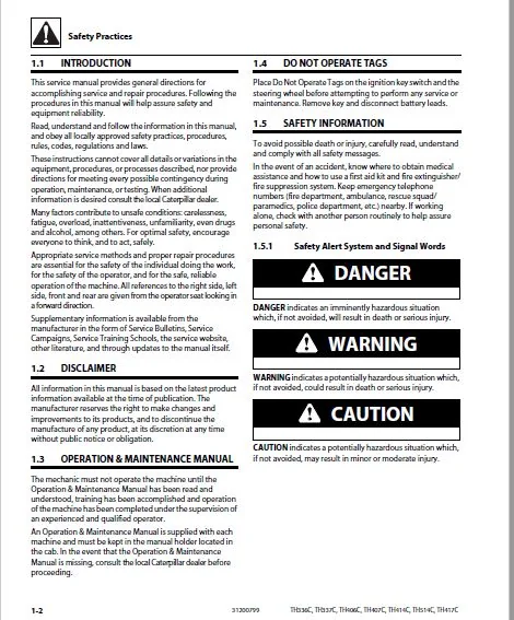 Cat Electric Rope Shovel 395HR MINING Shovel OPERATOR'S MANUAL - PDF DOWNLOAD - Image 3