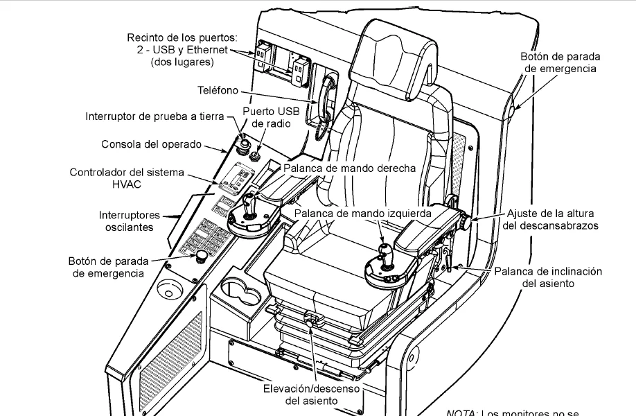 Cat Electric Rope Shovel 7495 Pala Eléctrica de la Cuerda Manual de los Operadores - PDF DOWNLOAD (Spanish) - Image 5
