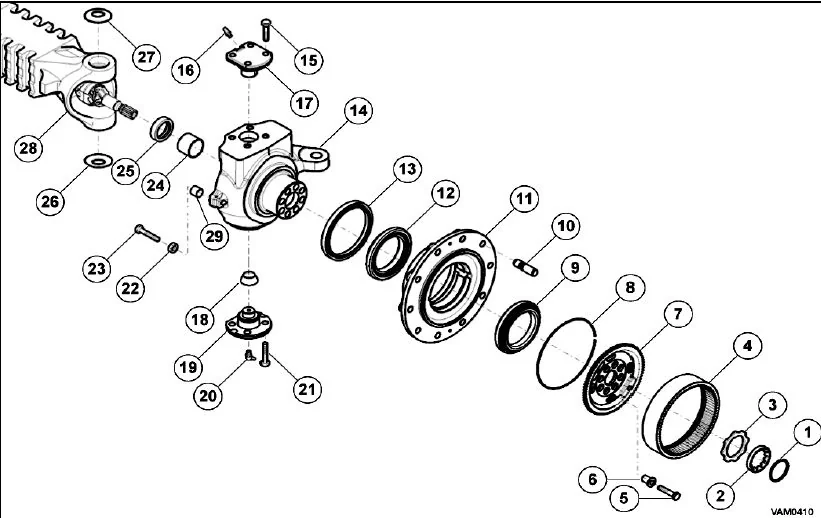 CAT Telehandler TH336C TH337C TH406C TH407C TH414C TH514C TH417C Service manual + Disassembly& Assembly manual & Schematic - PDF DOWNLOAD - Image 4