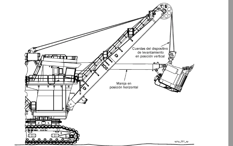 Cat Electric Rope Shovel 7495 Pala Eléctrica de la Cuerda Manual de los Operadores - PDF DOWNLOAD (Spanish) - Image 4