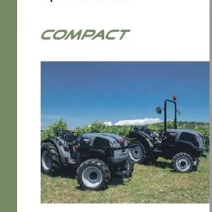 Carraro Compact Vigneto Large Basso Tractor Operator Manual - PDF DOWNLOAD