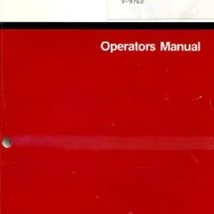 Case 1394 Tractor Operators Manual - PDF DOWNLOAD