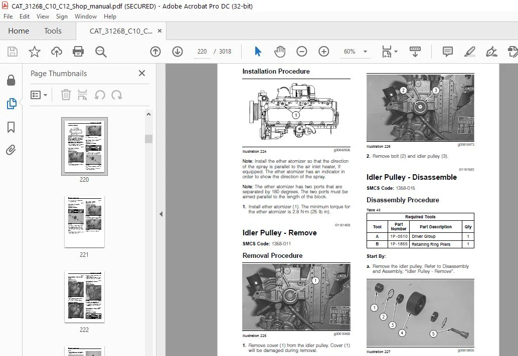 Cat 3100 HEUI Diesel Truck Engine Service Shop Manual - PDF DOWNLOAD - Image 7
