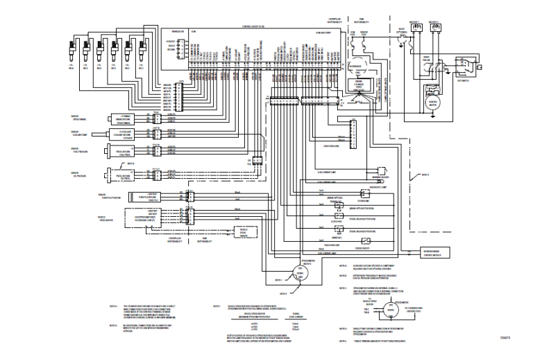 Cat 3176 Diesel Truck Engine Electrical System Schematic Manual - PDF ...