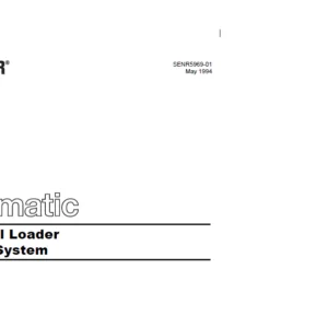 Cat 928F Wheel Loader Electrical System Schematic Manual - PDF DOWNLOAD